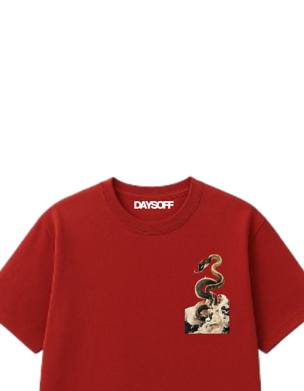 Red Dragon Graphic T-Shirt – Japanese-Inspired Streetwear by DAYSOFF