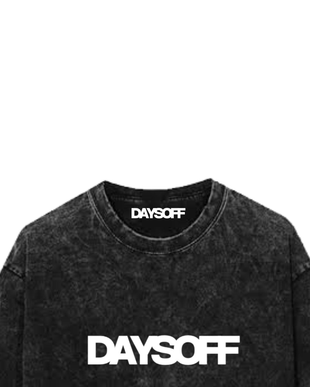 Vintage Black "DAYSOFF" Oversized T-Shirt